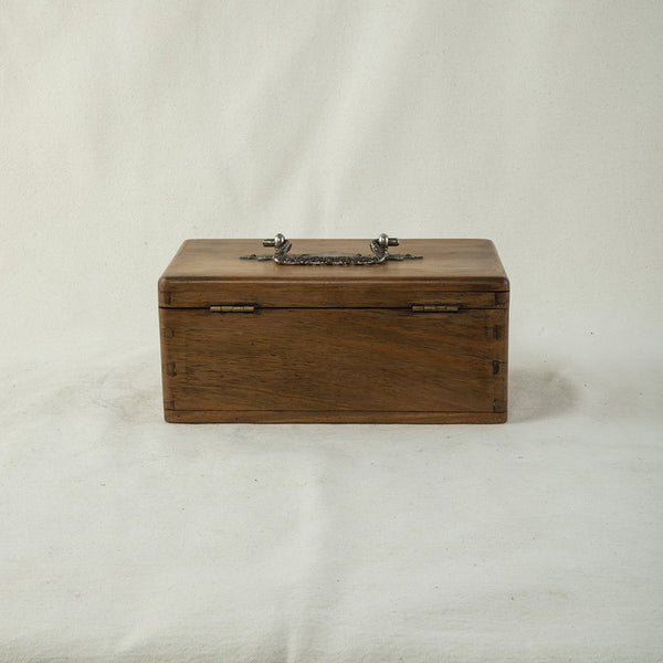 Box with Silver Handle