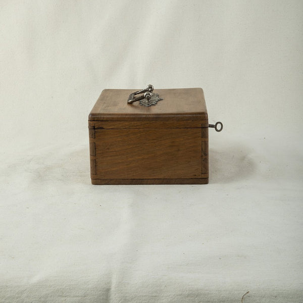 Box with Silver Handle