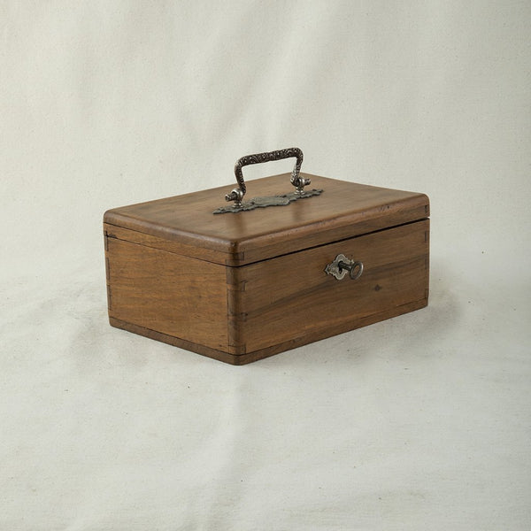 Box with Silver Handle