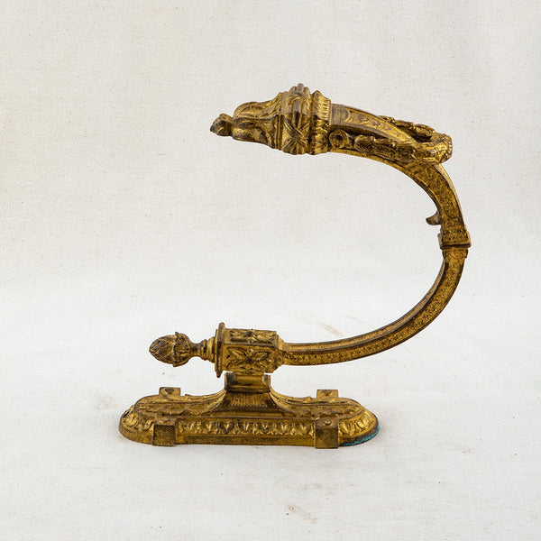Large Gilt Bronze Hook