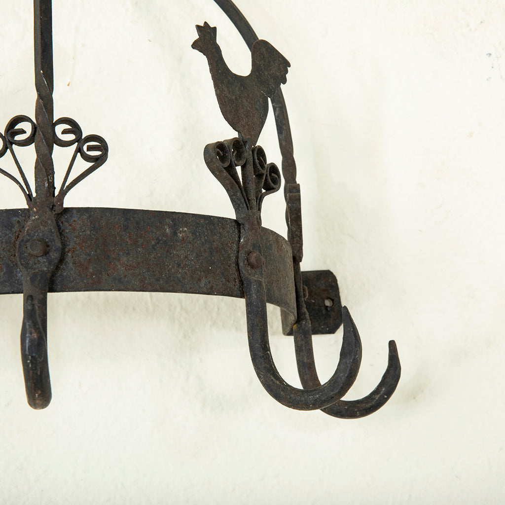 7 Hook Iron Pot Rack, Metal Pot Rack, Coat Rack. Hand Forged by a  Blacksmith Also Works as a Coat Rack -  Canada