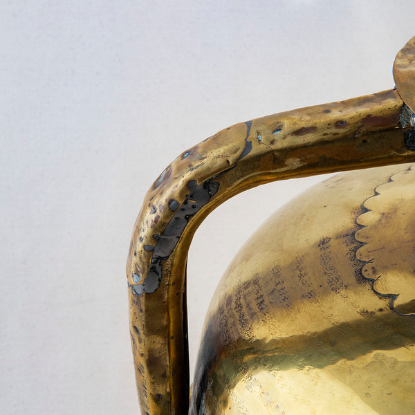 Brass Milk Vessel With Lid