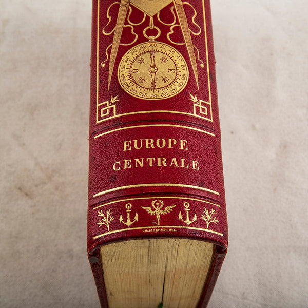 Set of Red and Gold Books