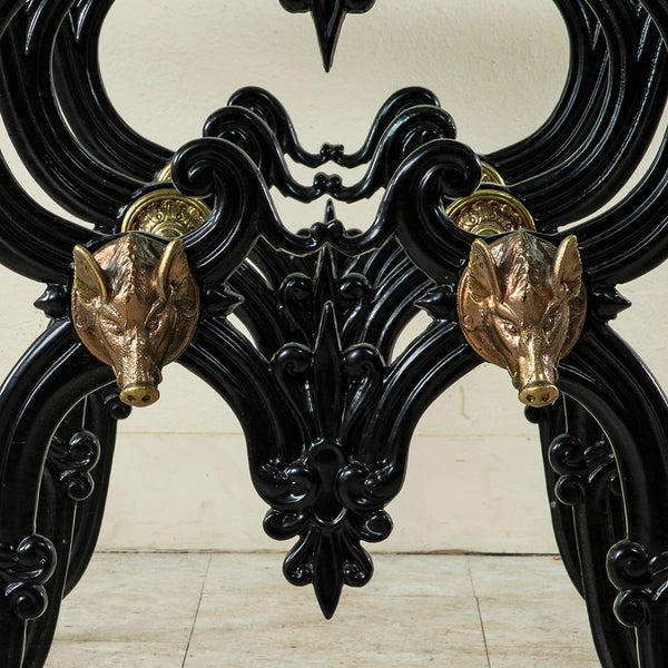 Dining Table with Wild Boars