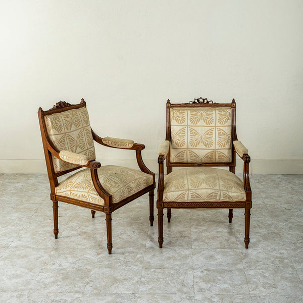 Pair of Louis XVI Armchairs