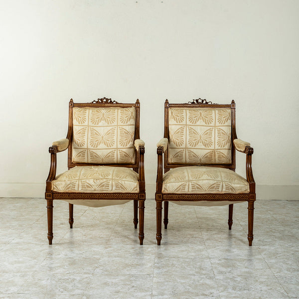 Pair of Louis XVI Armchairs