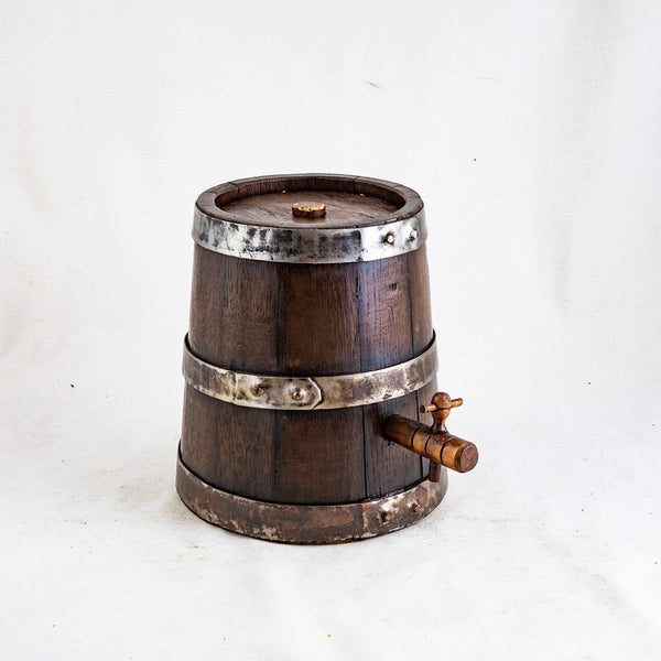 Oak and Iron Barrel