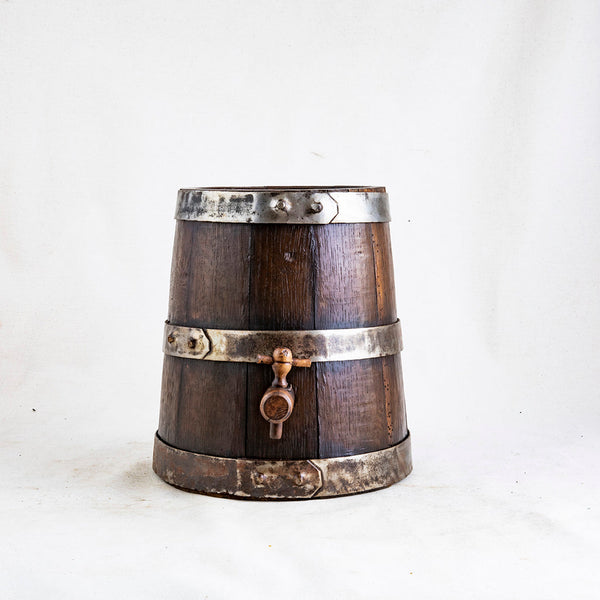 Oak and Iron Barrel