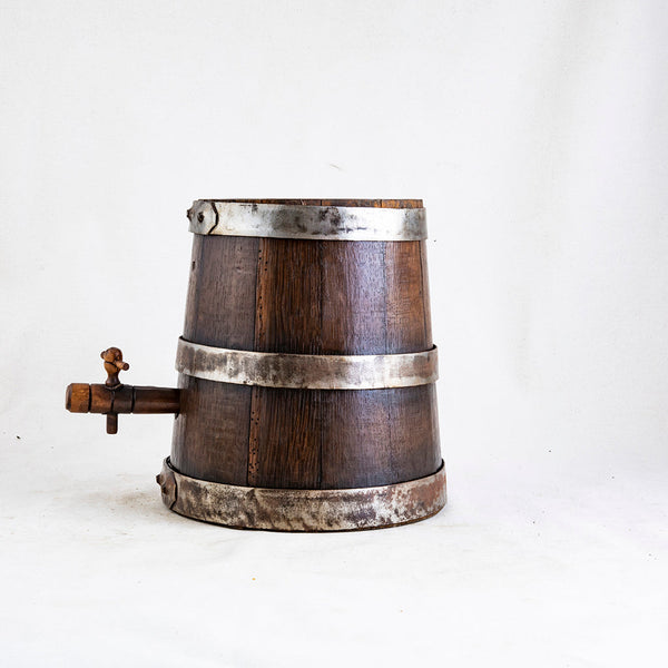 Oak and Iron Barrel