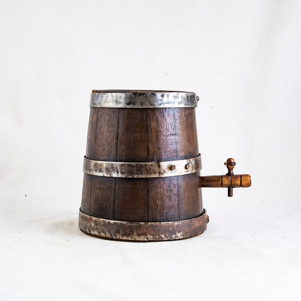 Oak and Iron Barrel
