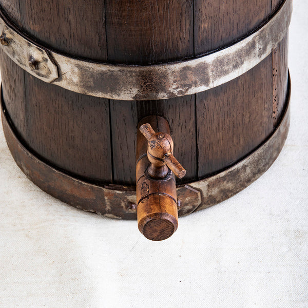 Oak and Iron Barrel
