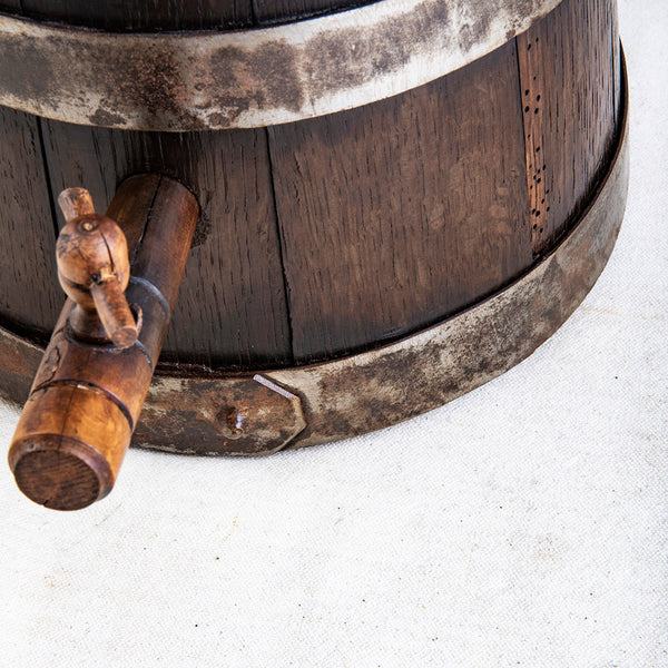 Oak and Iron Barrel