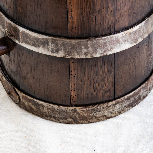 Oak and Iron Barrel