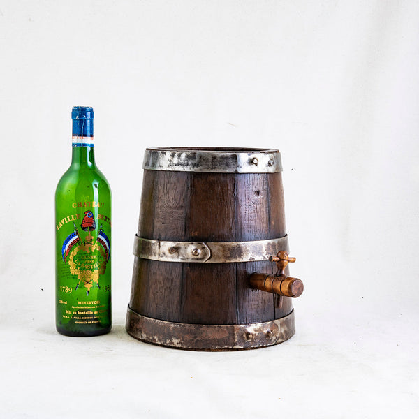 Oak and Iron Barrel