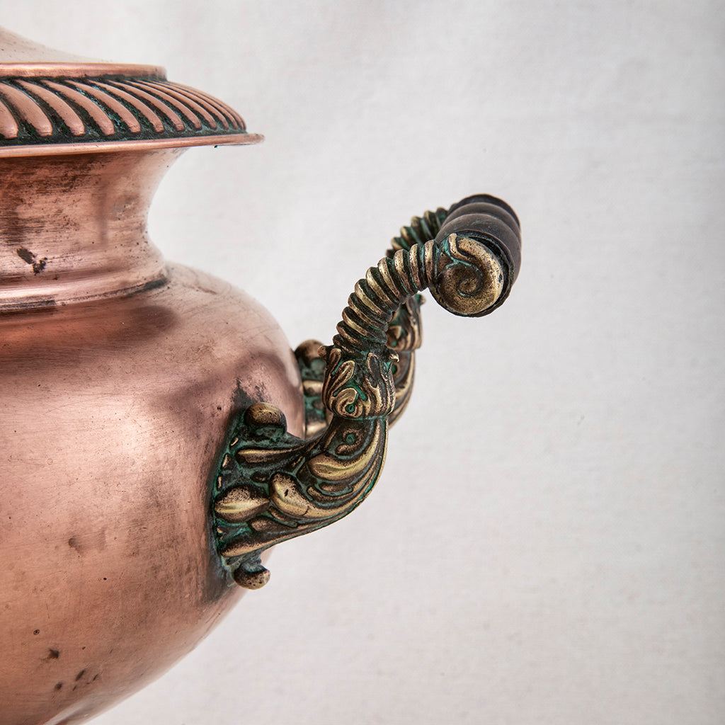 Copper Samovar - French Metro Antiques
