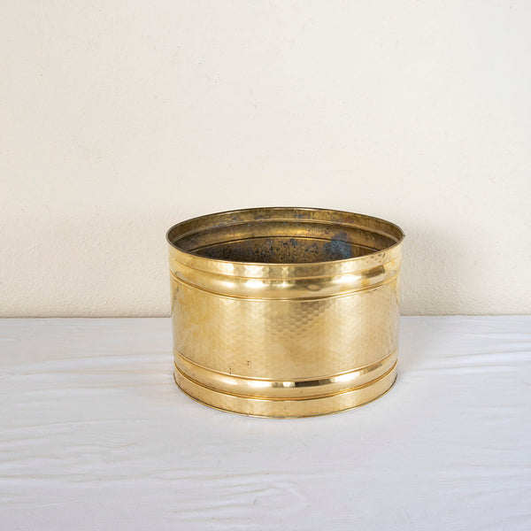 Large Brass Cachepot