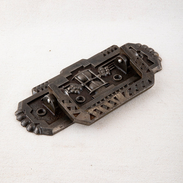 Bronze Art Deco Drawer Pull