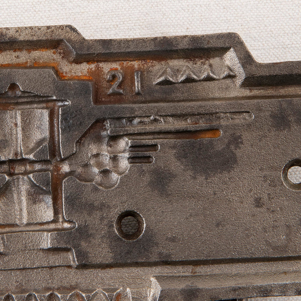 Bronze Art Deco Drawer Pull