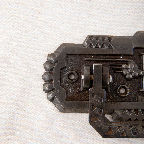 Bronze Art Deco Drawer Pull