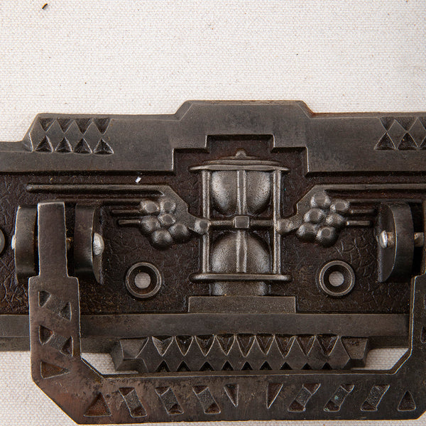 Bronze Art Deco Drawer Pull