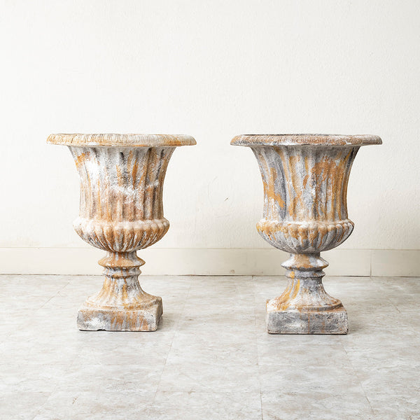 Pair of Large Medicis Urns
