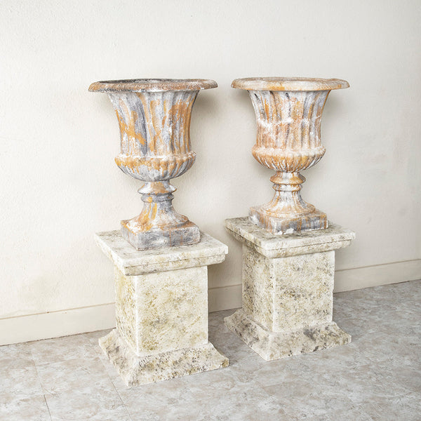Pair of Large Medicis Urns