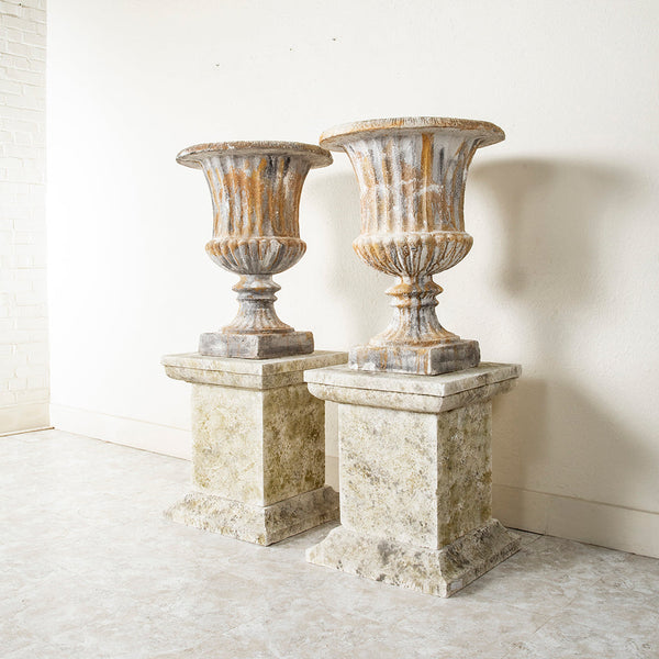 Pair of Large Medicis Urns