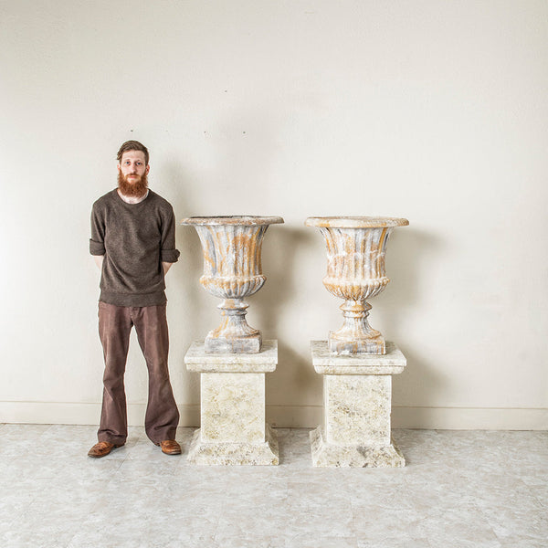 Pair of Large Medicis Urns