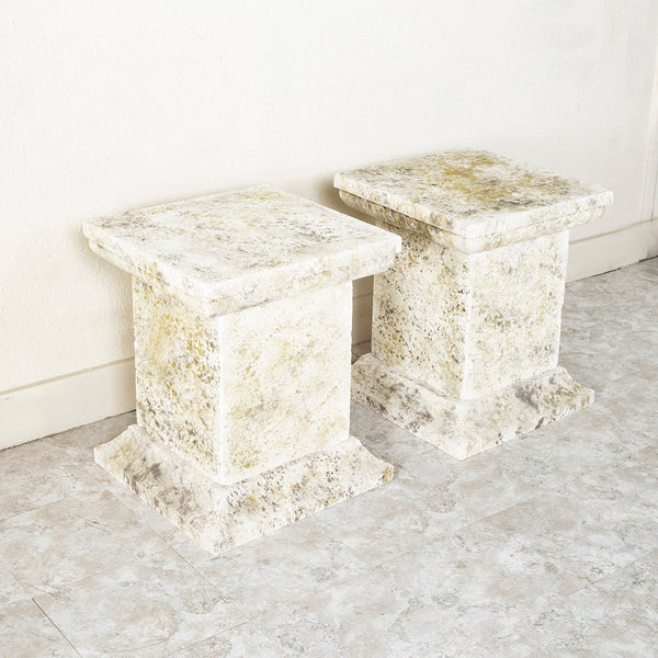 Pair of Stone Plinths