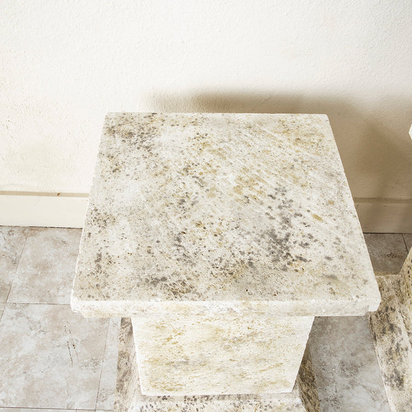 Pair of Stone Plinths
