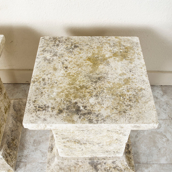 Pair of Stone Plinths
