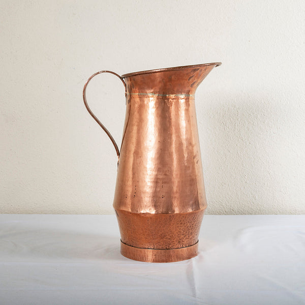 Large Copper Pitcher