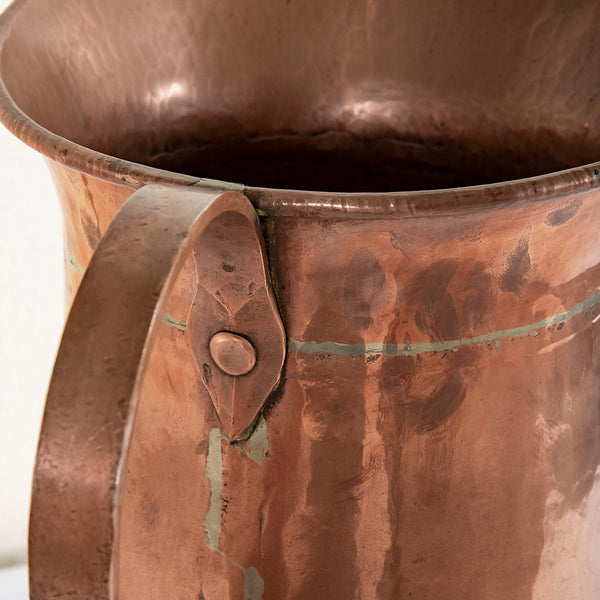 Large Copper Pitcher
