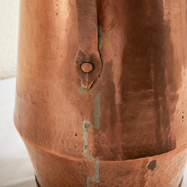 Large Copper Pitcher