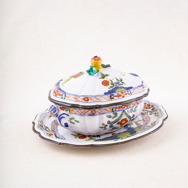 Faience Soup Tureen