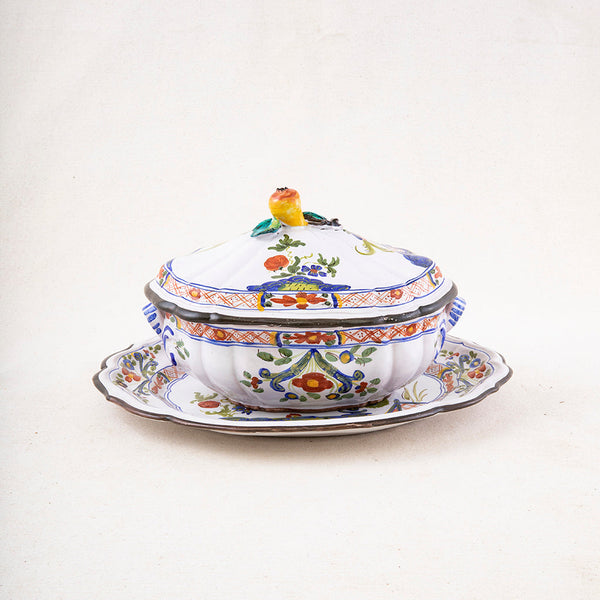 Faience Soup Tureen