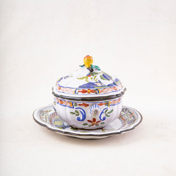 Faience Soup Tureen