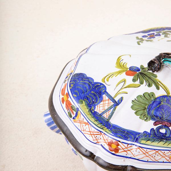 Faience Soup Tureen