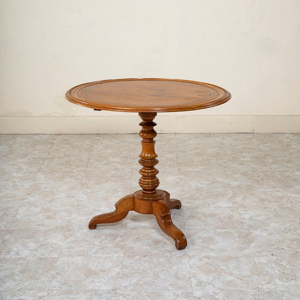 Walnut Pedestal Table