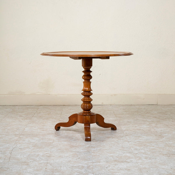 Walnut Pedestal Table