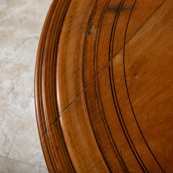 Walnut Pedestal Table