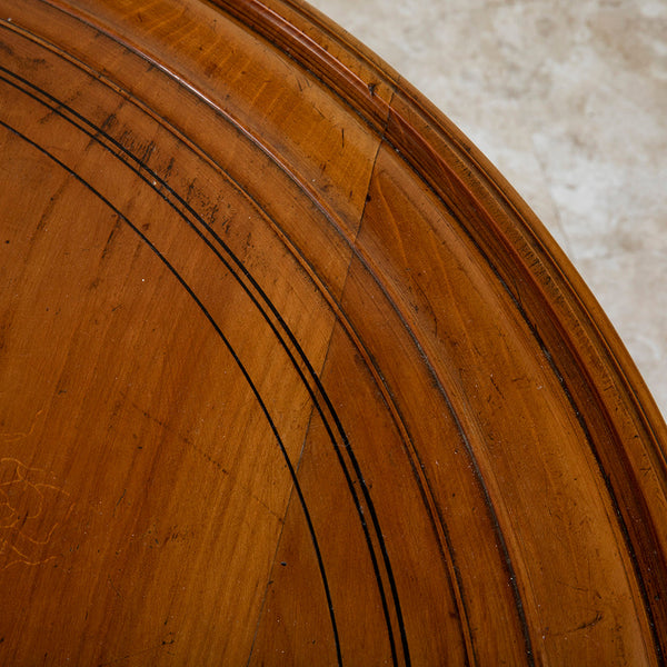 Walnut Pedestal Table