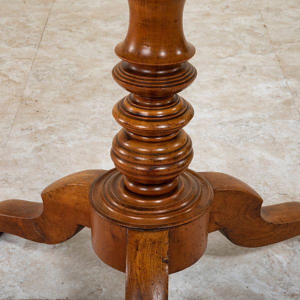 Walnut Pedestal Table