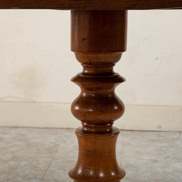 Walnut Pedestal Table