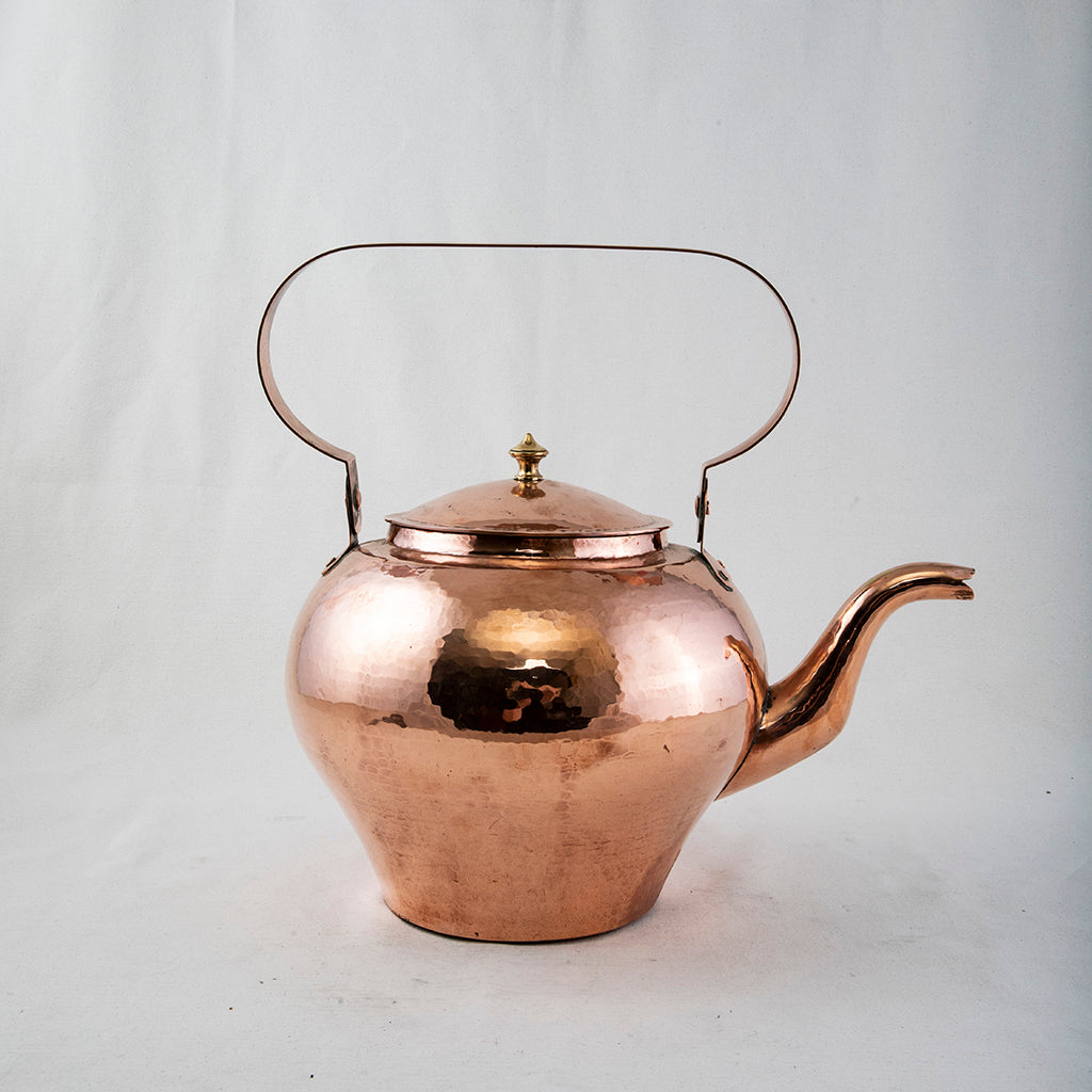 Vintage Antique Copper Tea Kettle