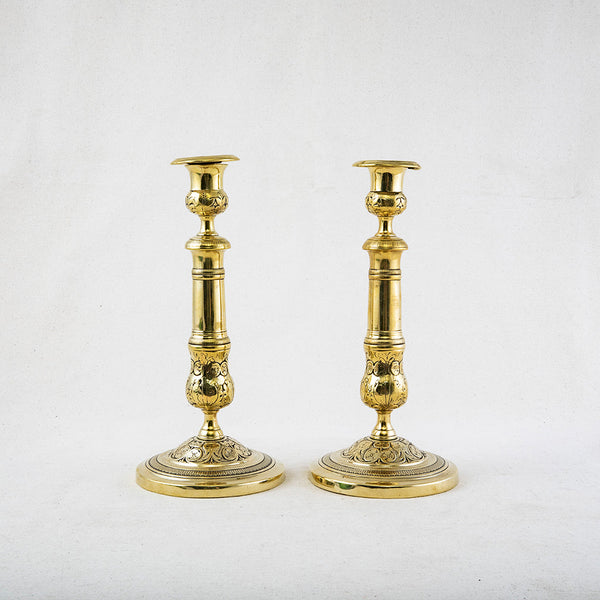 Pair of Brass Candlesticks