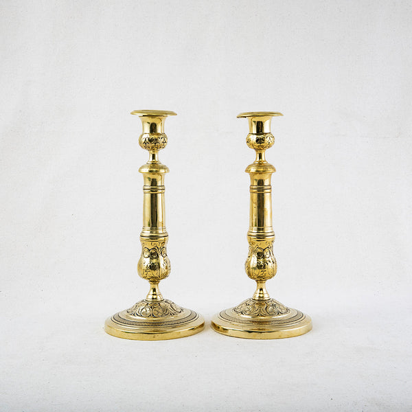 Pair of Brass Candlesticks