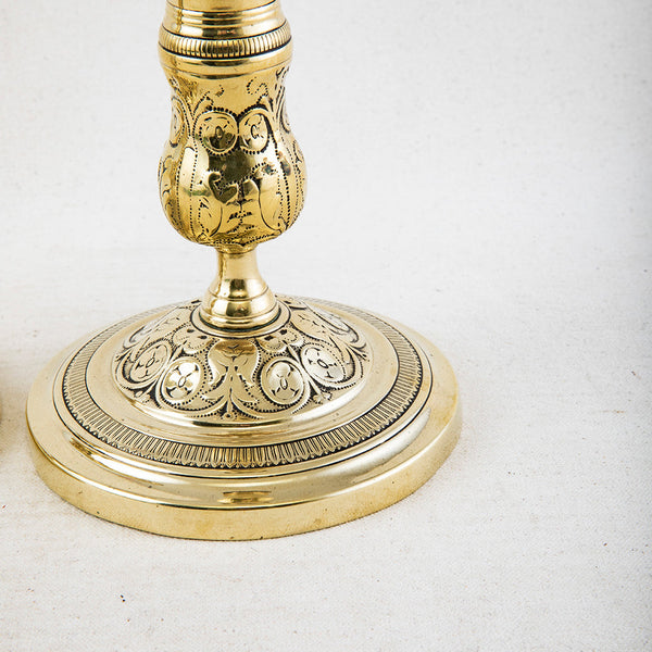 Pair of Brass Candlesticks