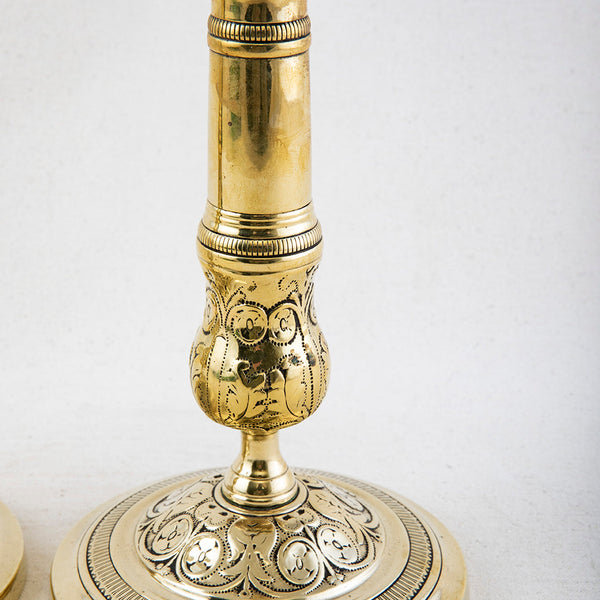 Pair of Brass Candlesticks