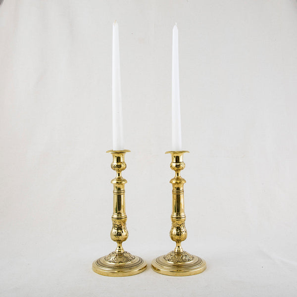 Pair of Brass Candlesticks